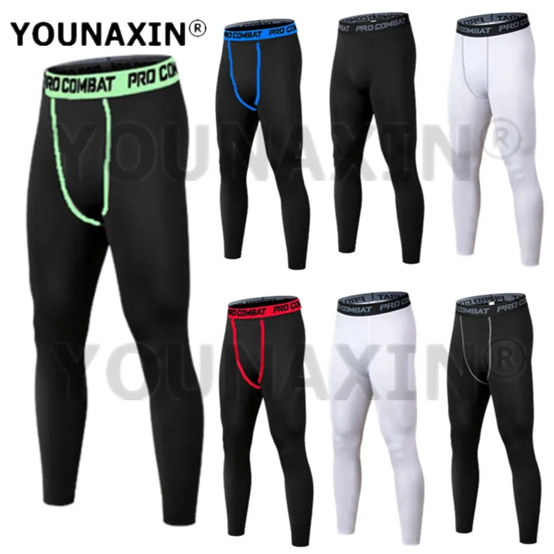 

Men's Base Layer Yoga Pants Tights Gym Fitness Basketball Running Outdoor Cycling Training Sports Leggings Quick Dry Trousers