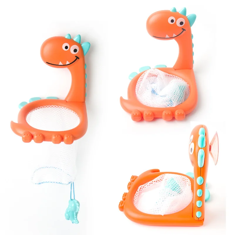 

Baby Bath Toy Toddler Boy Water Toys Bathroom Bathtub Shooting Basketball Hoop with 3 Balls Kids Outdoor Play Set Cute Whale