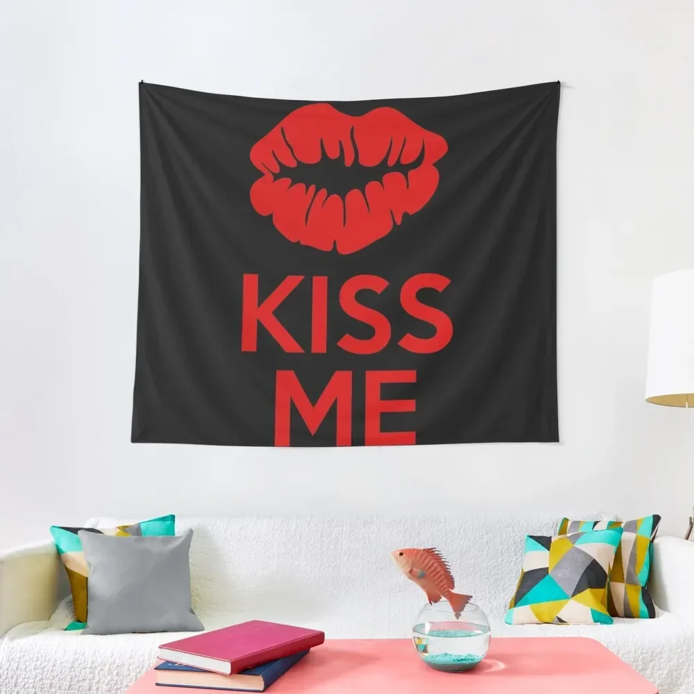 

Kiss Me Tapestry Room Decoration Accessories Home Decorations Tapestry
