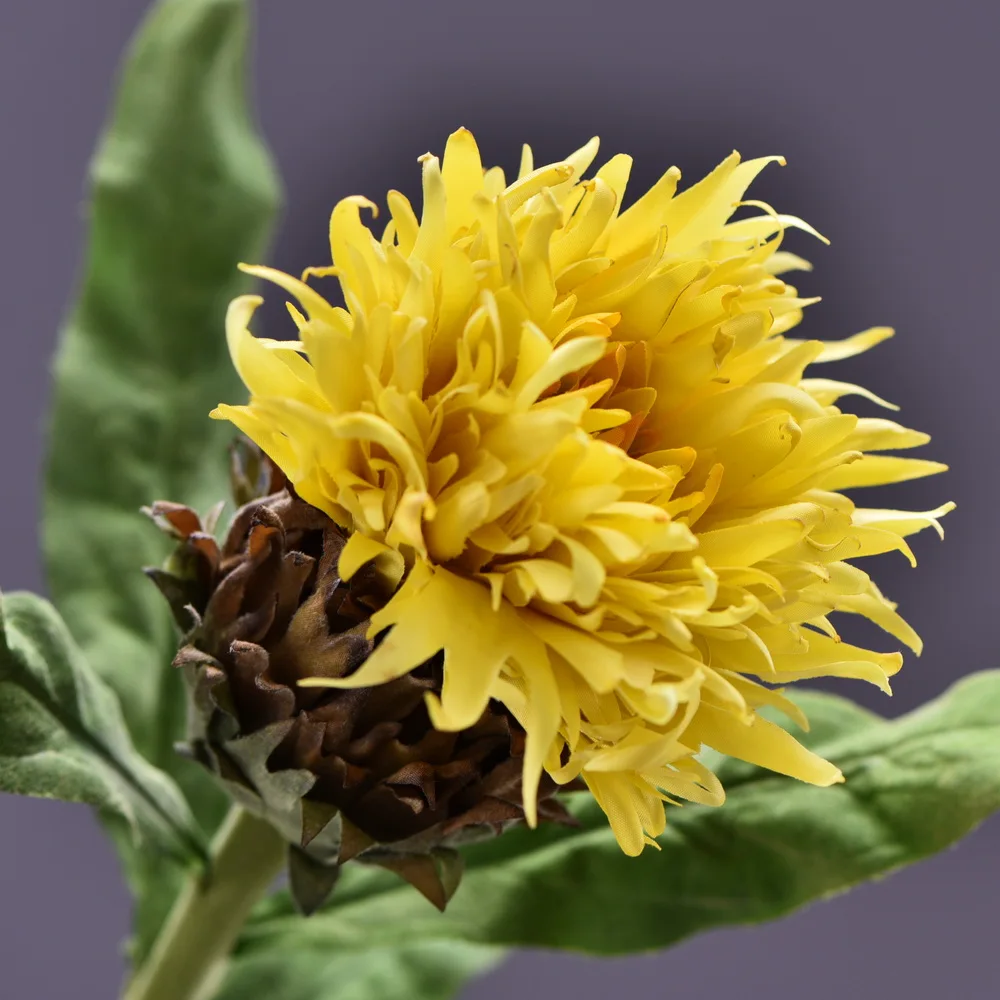

High Quality Single Stem Sunflower Flower Artificial Silk Flowers Daisies Wedding Plant Accessories Room Home Party Decoration