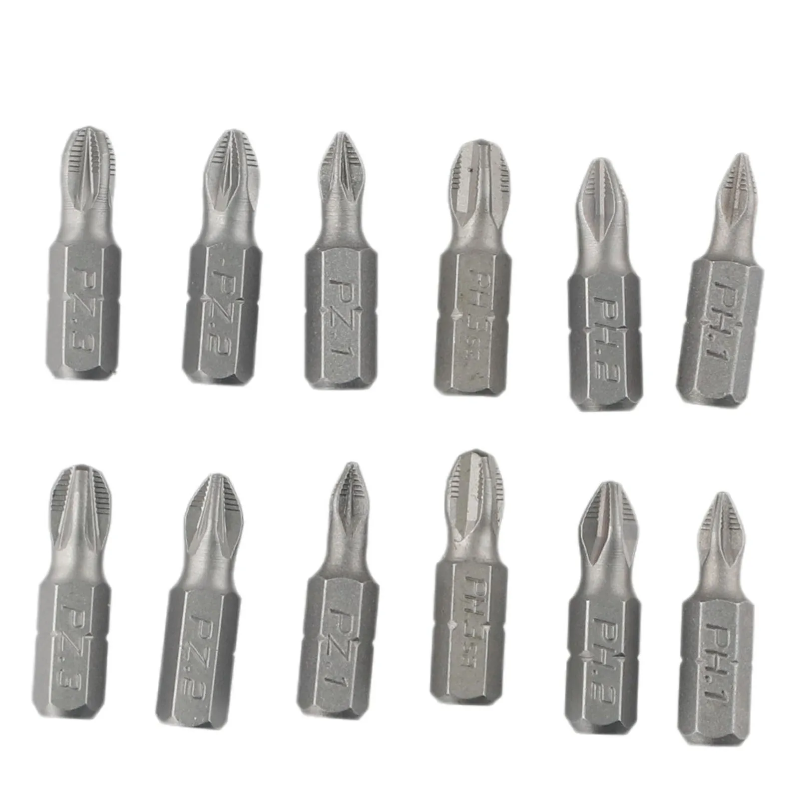 

Tool Magnetic Batch Head Rechargeable Silver Non-Slip PH1/PH2/PH3/PZ1/PZ2/PZ3 Wind Batch 6.35mm (1/4 Inch) Hex