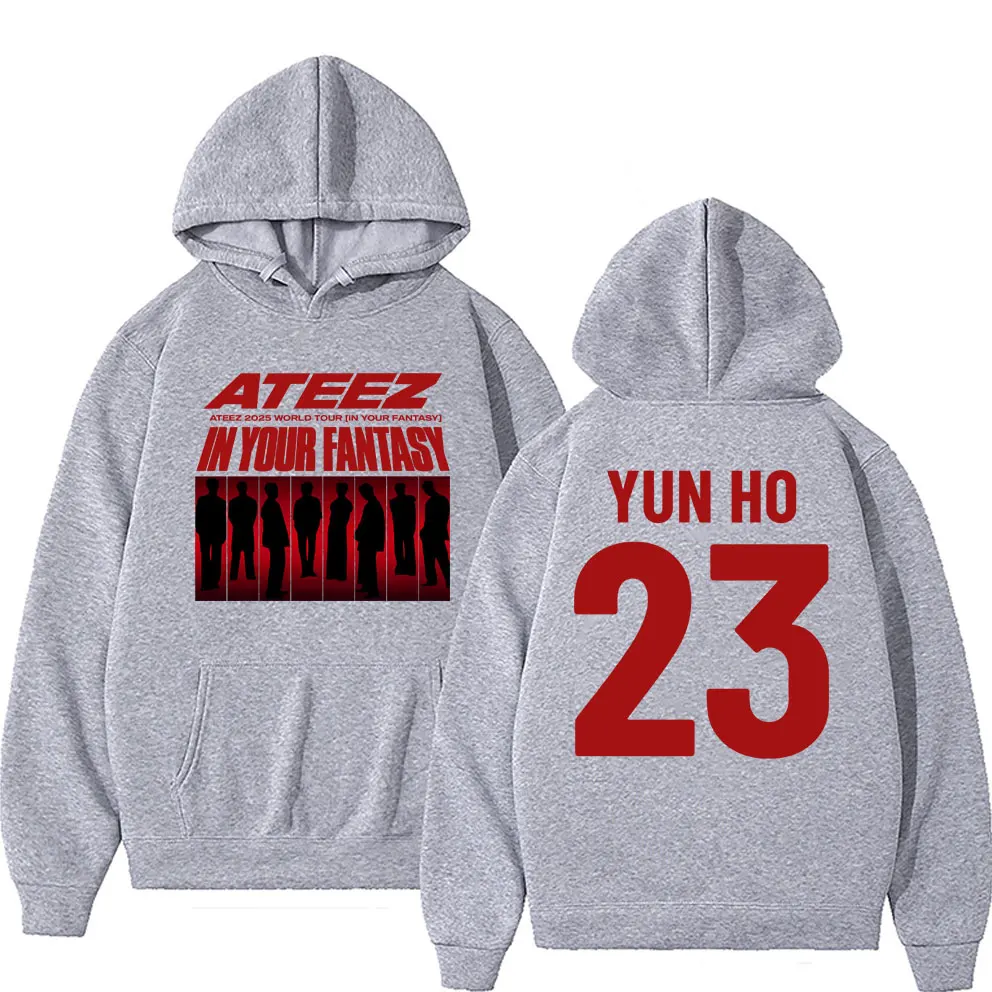 ATEEZ ソウルコン　フーディー ATEEZ 2025 World Tour in Your Fantasy Hoodie Men Women's Korean