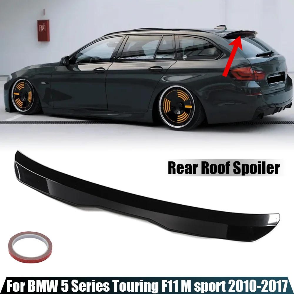 Auto Hinten Dach Lip Spoiler Für BMW 5er F11 Touring 535i M Sport 2010-2017 Auto Hinten stamm Spoiler Lip Boot Flügel Lip – Detail 1