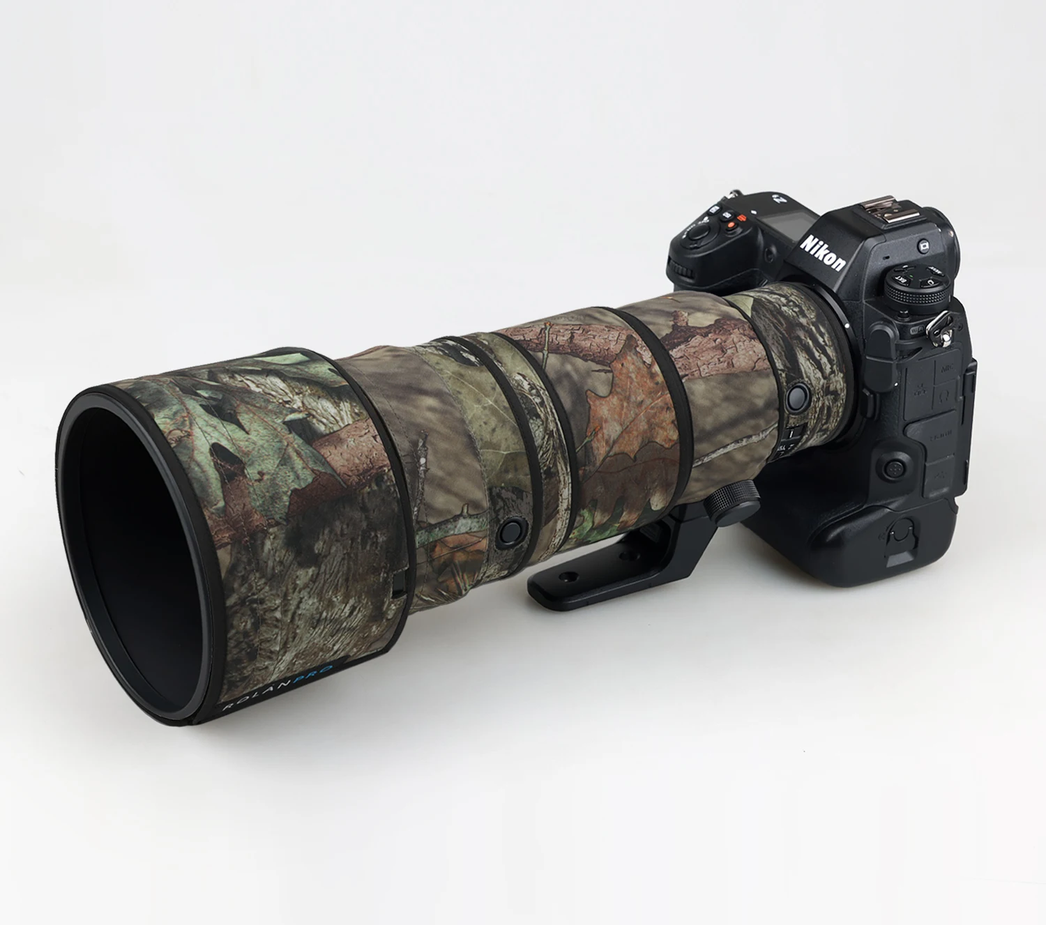 ROLANPRO Wasserdichter Objektiv-Tarnmantel für Nikon Z 400 mm F4.5 VR S Regenschutz Schutzhülle Z400 400 F/4,5 Pistolenhülle – Detail 1