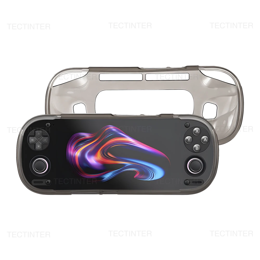 Clear Anti-Scratch TPU Protective Case for Handheld Gaming Console