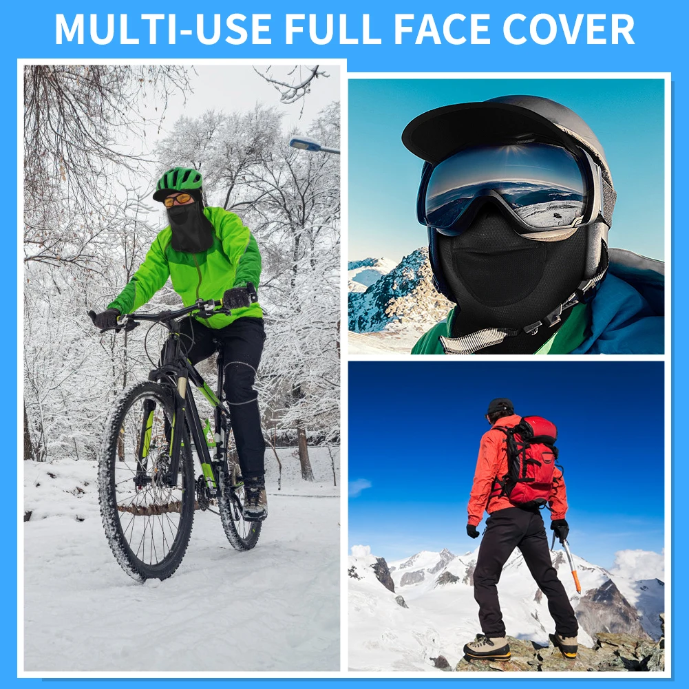 WEST BIKING Winter Cycling Cap Windproof Thermal Ski Snowboard Caps Running Hiking Bicycle Biker Helmet Liner Hats Men Women