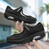 Women's Mesh Breathable Loafers Sneakers Solid Color Front Summer Walking Casual Shoes 4