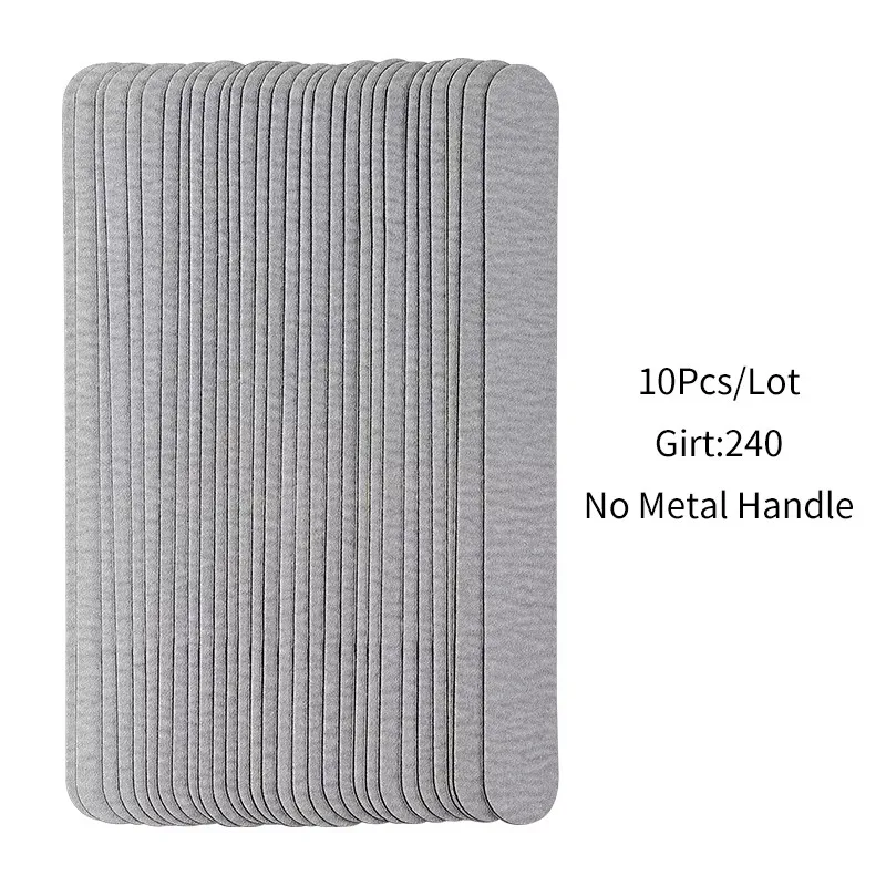 Professional Manicure Refillable Nail File Set (100-240 Grit)