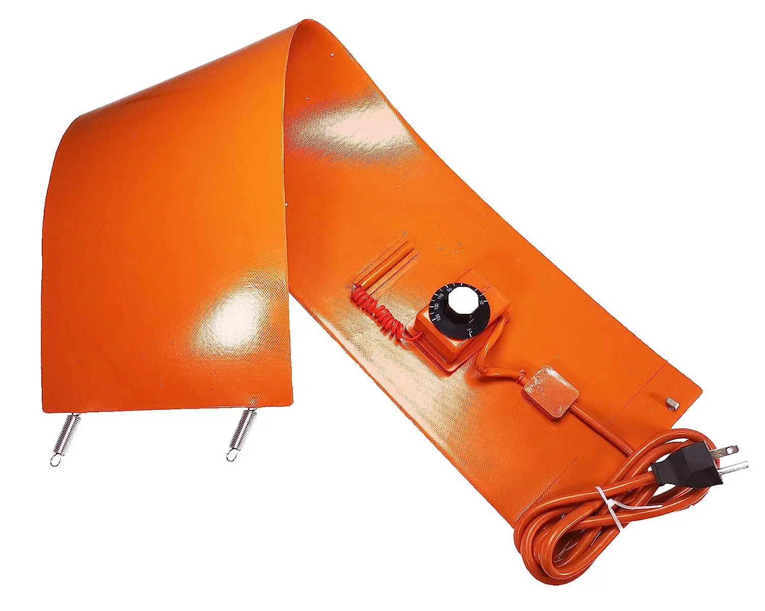 

Oil Drum Silicone electric Heater Band Biodiesel Gas Tape Tank Metal Barrel Rubber Heating Oil Knob Temperature Controller