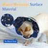 A new Elizabethan collar, stylish and high-value cartoon printed pet protective cover, dog protective cover, cat anti-licking st 4