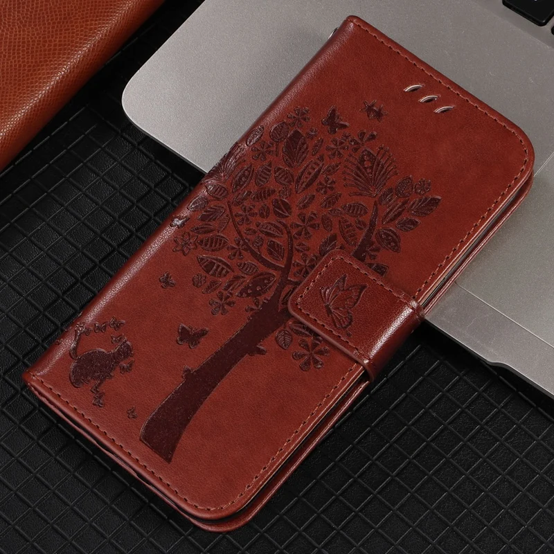 Klapphülle für Nokia 3.4/2.4/2.3/1.3/6.2/6.3/7.1/8.1, geprägtes Katzenmotiv, PU-Leder, Flipcover für NOKIA G21 G11 G50 C10 C20 X_voghion.com