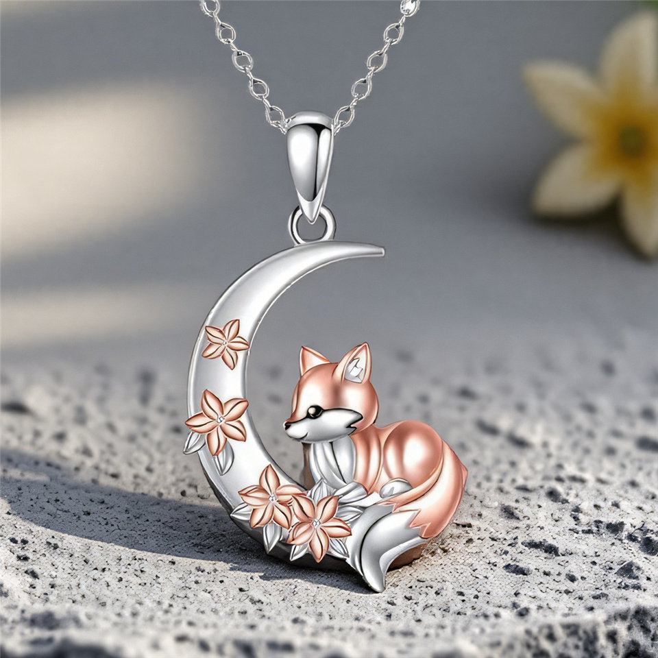 Luxury Female Crystal White Zircon Stone Pendant Necklace Vintage Gold Color Wedding Jewelry For Women