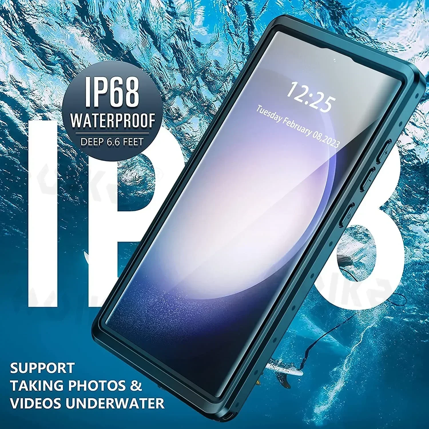Ultimate Waterproof Shockproof Heavy Duty Phone Case - IP68 Full Protection Cover