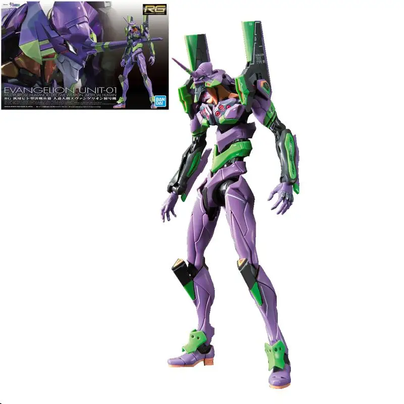 

Bandai EVA RG Assembly model EVANGELION-01 Regular Edition Action Figure Model Toys Gift for Birthday