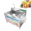 High Quality Fruit Pineapples Bananas Ginger Potato Mango Vortex Bubble Washing Machine 1