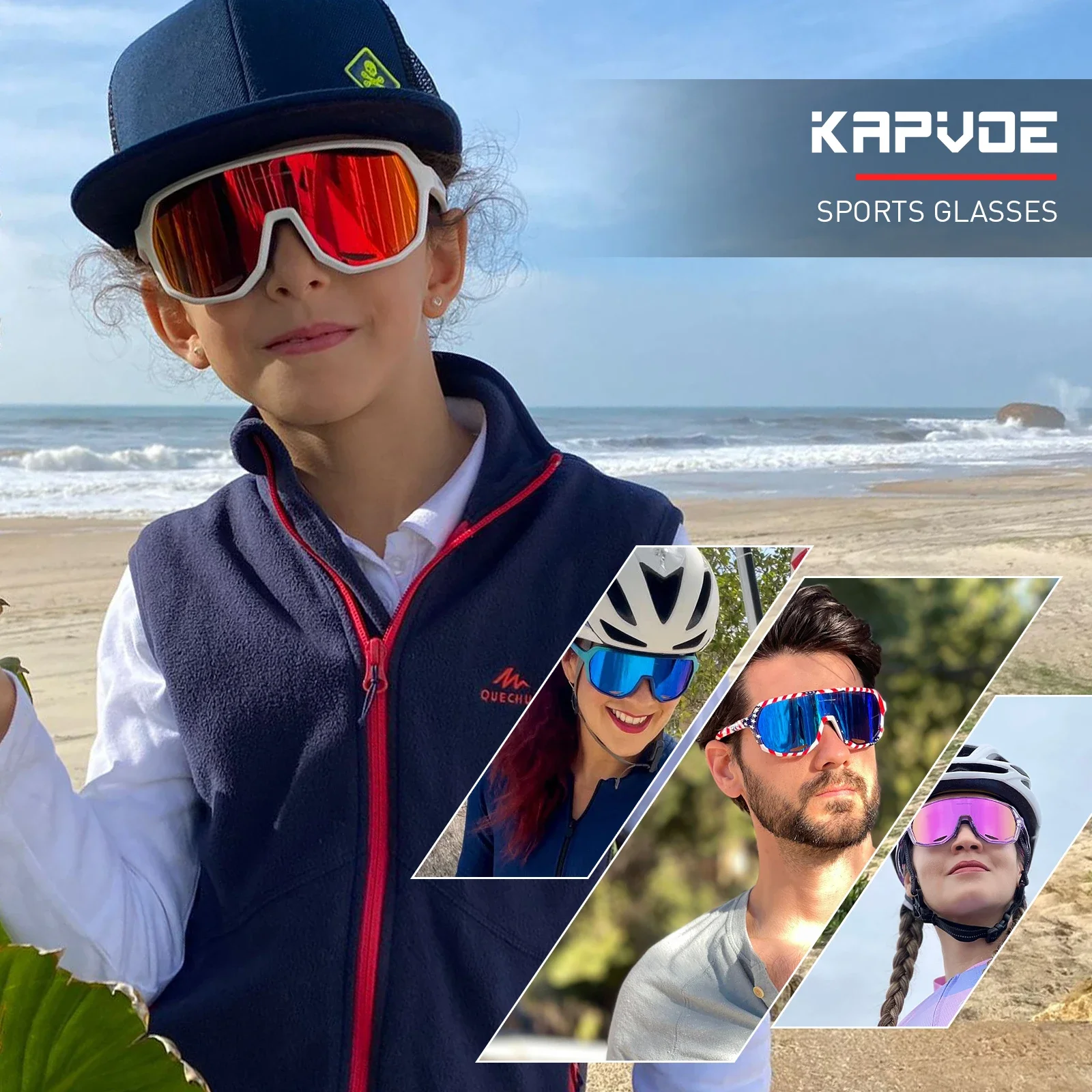 Polarized Fishing Sunglasses Outdoor Sports Cycling Road UV400 Protective