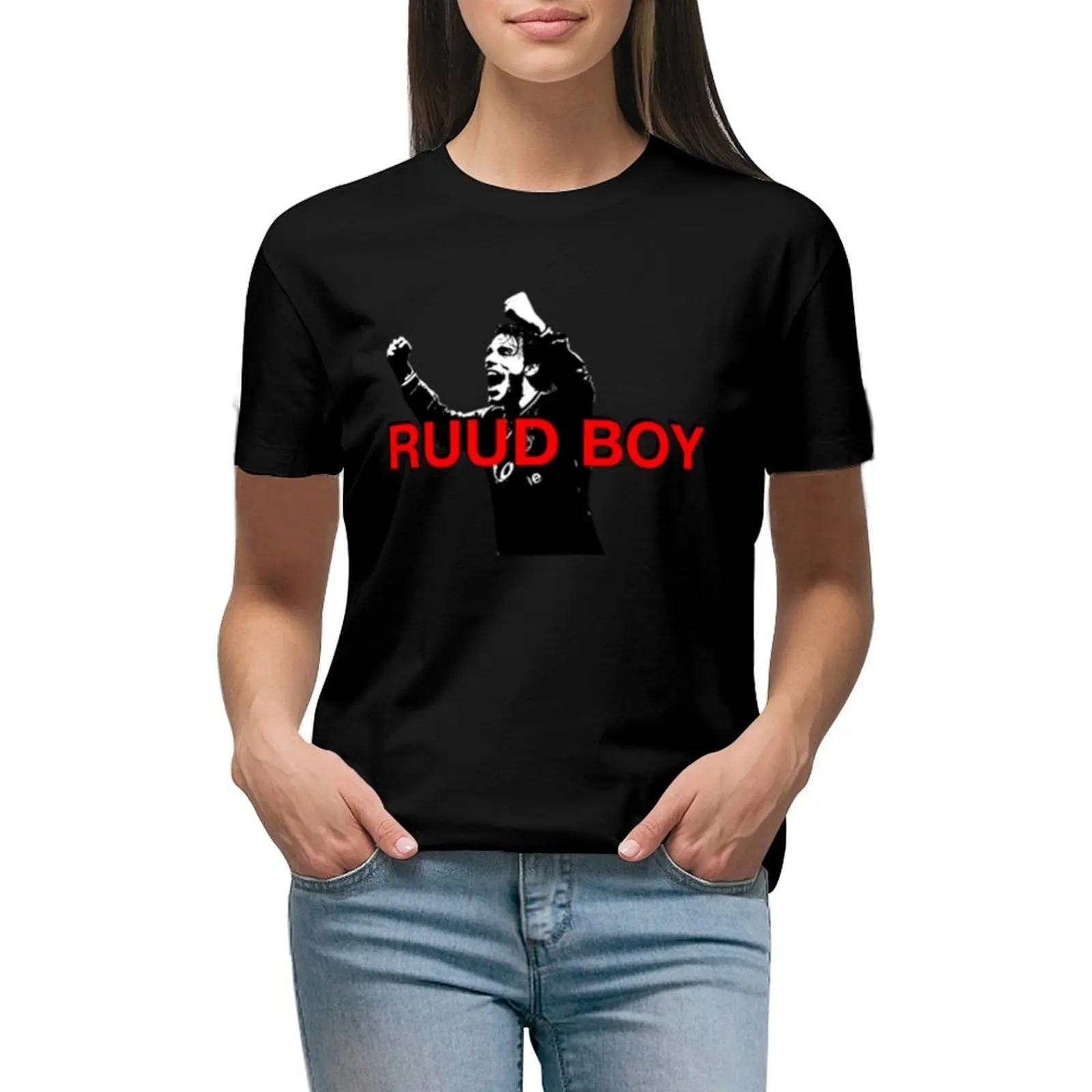 

Ruud van Nistelrooy T-shirt hippie clothes summer clothes shirts graphic tees Women's clothing