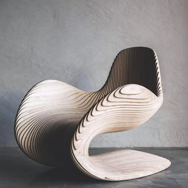 10pcs Chair Design File Rocking Chair Furniture Template CNC Laser Cut Files DXF CDR Vector for Laser/Plasma Cutting Printing