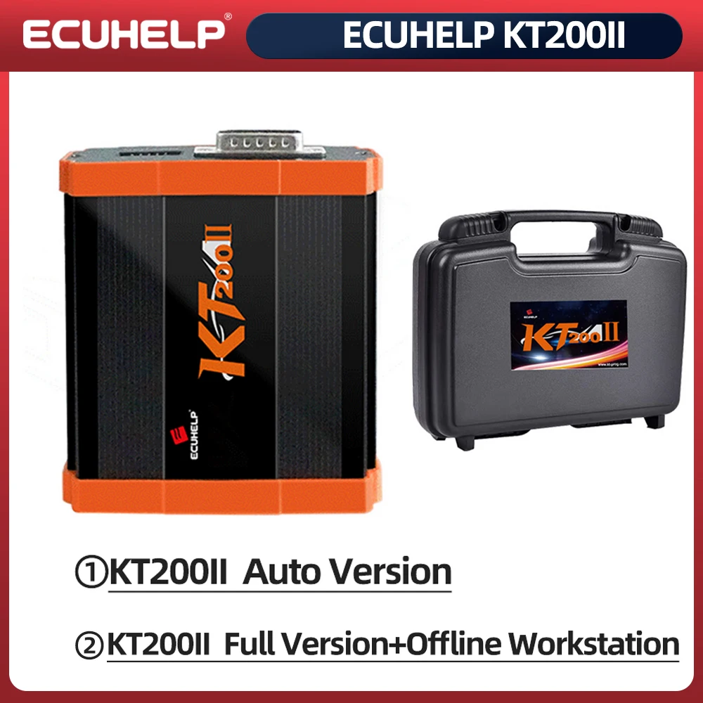 ECUHELP KT200II Full Version TCU ECU Programmer for Car Truck Motorbike ...