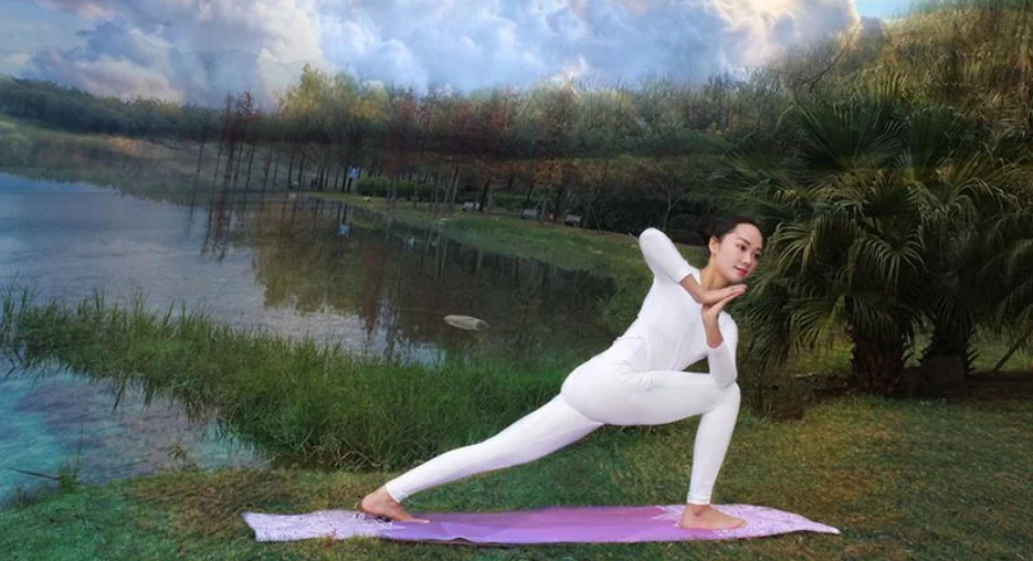 mylb Beautiful Pattern Print New Yoga Towel Sweat Anti-skid Portable Gym Blanket Exercise Yoga Mat Towel Pilates Mat