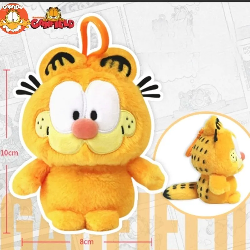 thumbnail image 1 of estilos GARFIELD original lindo juguete de peluche suave gato muñeco de peluche de dibujos animados llavero colgante para niños niñas regalo de cumpleaños, 1 of 5