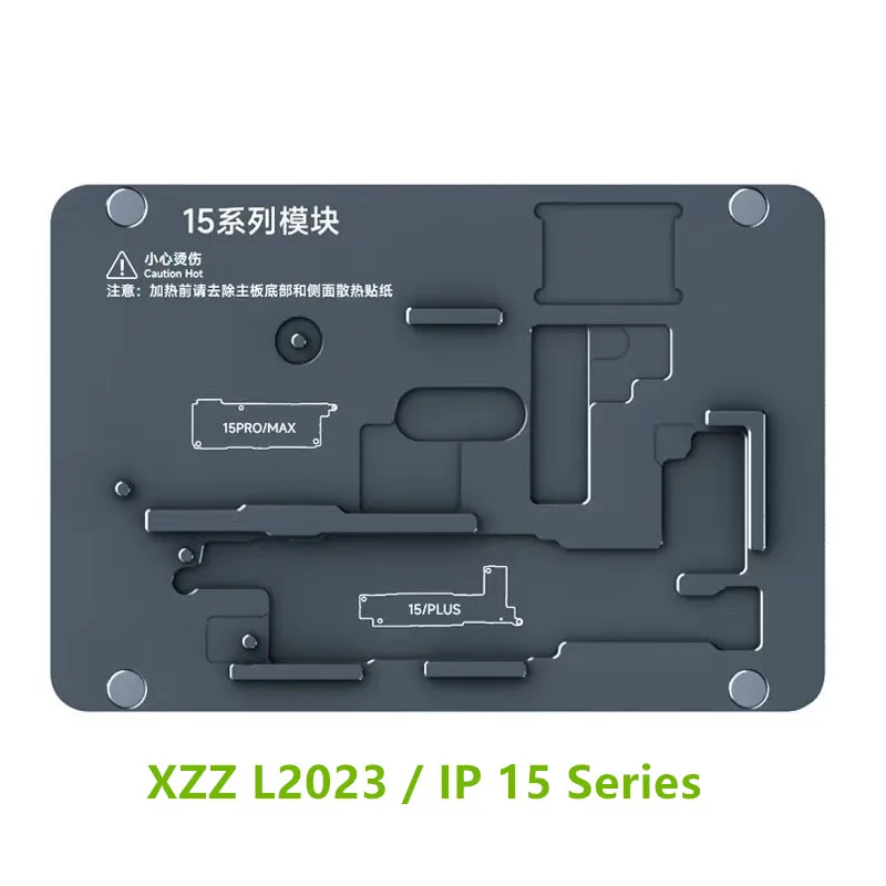 XZZ 지능형 예열 납땜 제거 스테이션 몰드, 아이폰 안드로이드 CPU IC 카메라 BGA 스텐실 수리, IP 15 시리즈, L2023, 신제품