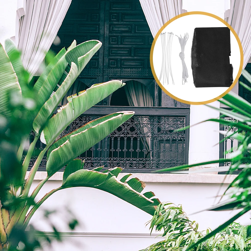 Railing Net Safety Pet Netting for Black Protect Stair Proof Mesh Indoor Home