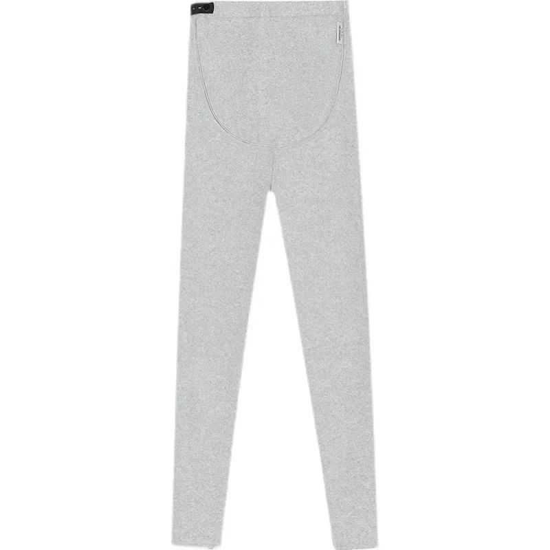 Autumn Fashion Maternity Leggings Versatile Outerwear Belly Support Pants Stylish Long Trousers for Pregnant Women