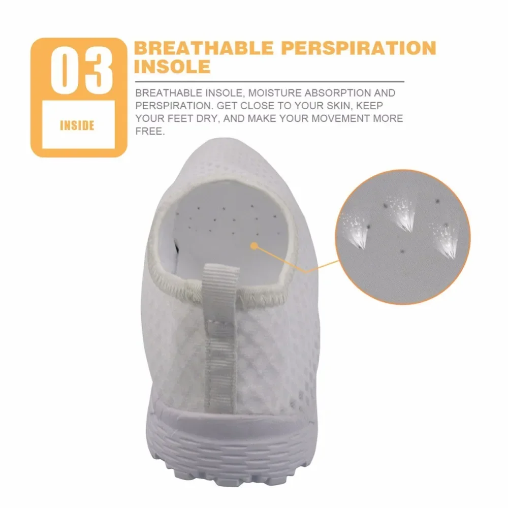 Brand Designer Sneakers Women Shoes Flats Nurse Shoes Woman Surgical Nursing Medical Pattern AF Mesh Loafers