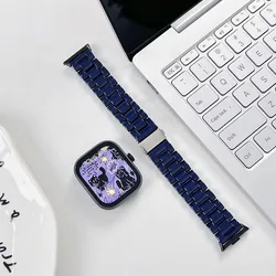 Resin Sport Watchband Strap - Replacement Bracelet for Redmi watch 5 (Darkblue Black)