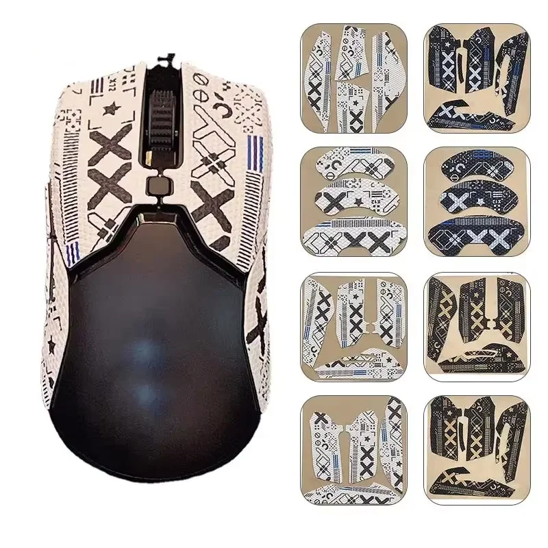Mouse Grip Tape Skate Handmade Sticker Non Slip Suck Sweat mouse skates mouse anti slip sticker 1Pc For Razer Viper Ultimate DeathAdder V2 PRO mini Wireless Mouse
