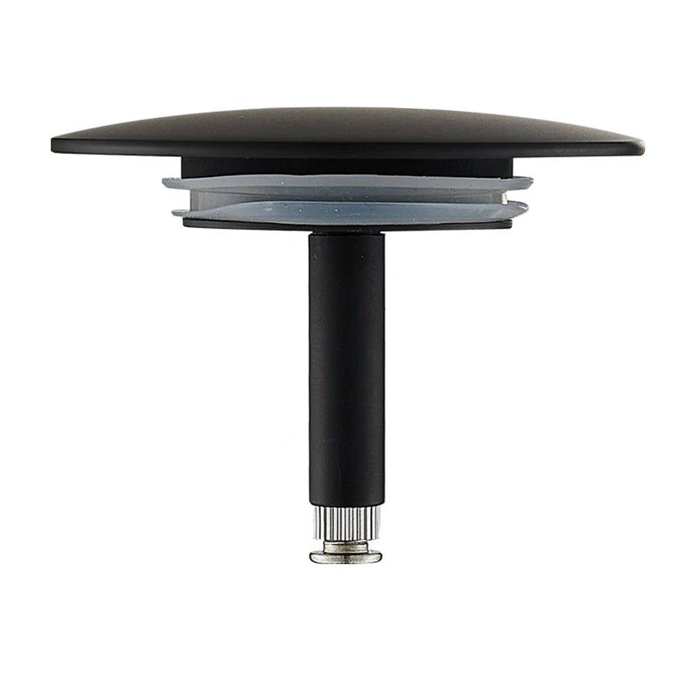 

Plumbing Drain Stopper Bathtub Bathtub Drain Stopper Copper Drain Stopper Matt Black Pop-Up Plug Tub Sink Waste
