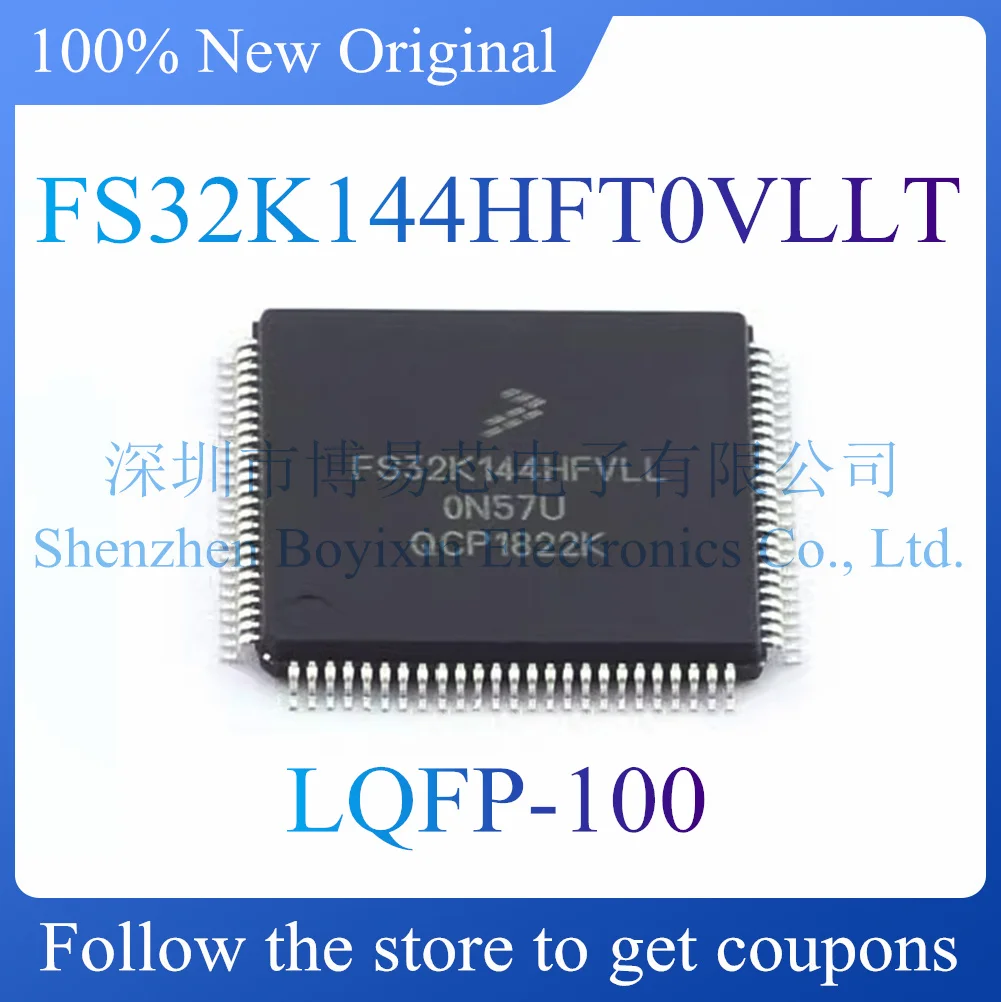 

NEW FS32K144HFT0VLLT.Original genuine microcontroller chip. Package LQFP-100