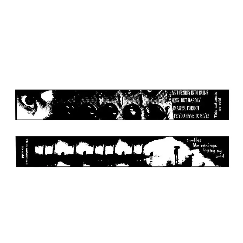 Winter Scarf For Women Warm Scarves y2k kawaii Hijab Lady Shawl Wrap Female Bandana Head Scarfs Gothic pattern sale Accessories