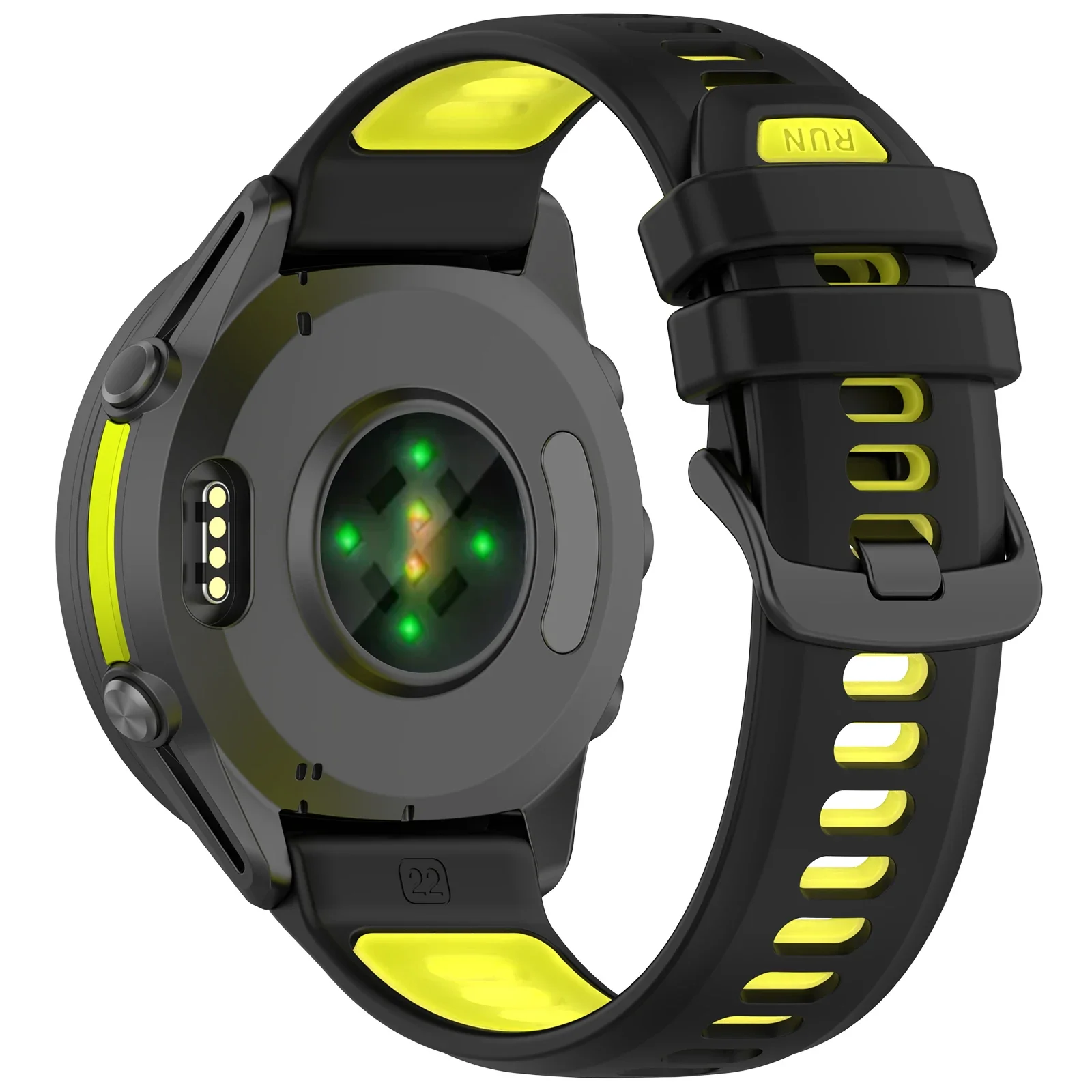 Two-Tone Breathable Silicone Sports Band