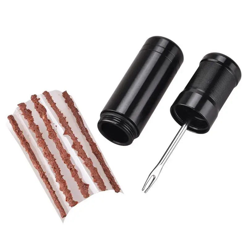 

Car Tire Repair Kit Heavy Duty Nail Tire Patch Kit Valves Steam Tool Supplies For Flat Tire Punctures Repair For Cars Trucks