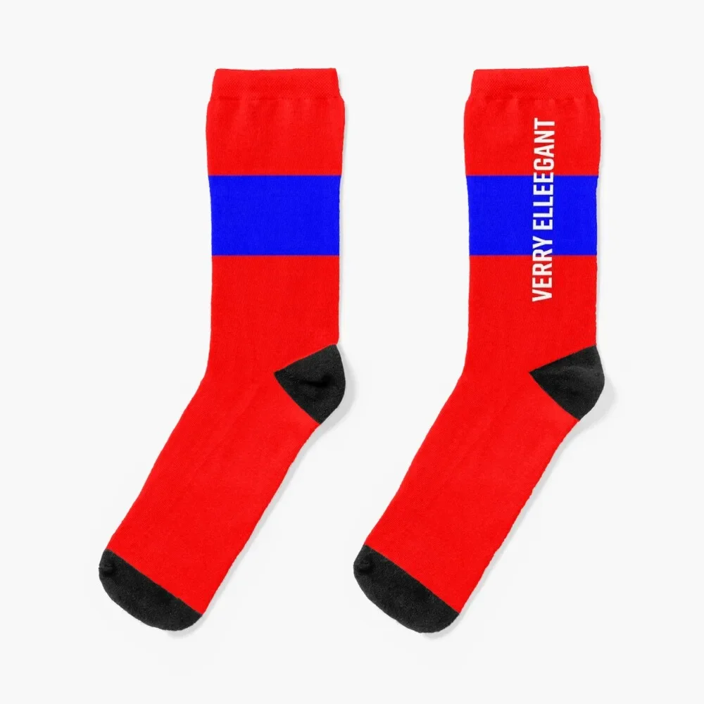 

VERRY ELLEEGANT - RACEHORSE - SILKS Socks Rugby fashionable Socks Man Women's