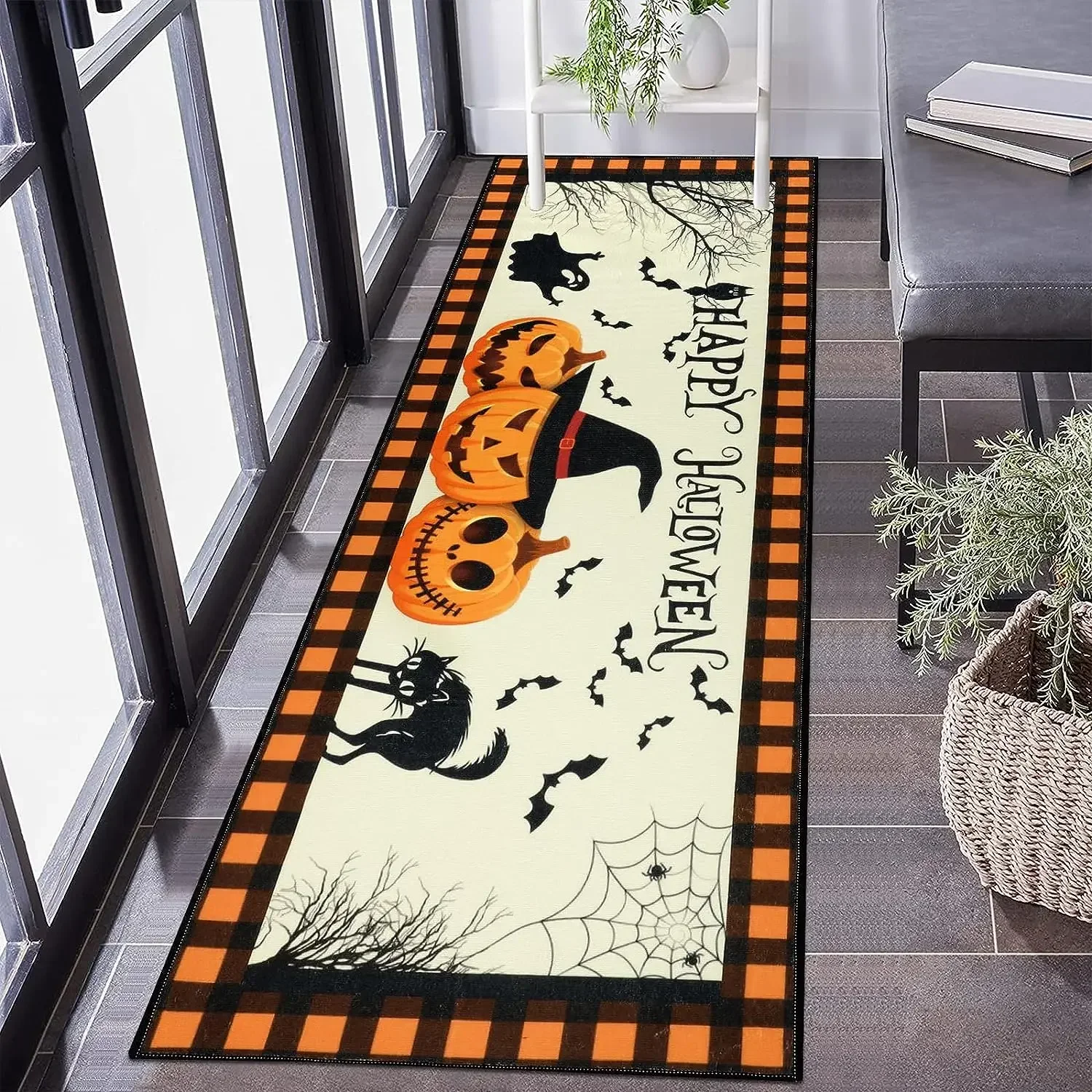 Floor Mat Home Decor Anti-slip Mat For Hallway Bedroom Bathroom shaggy rugs
