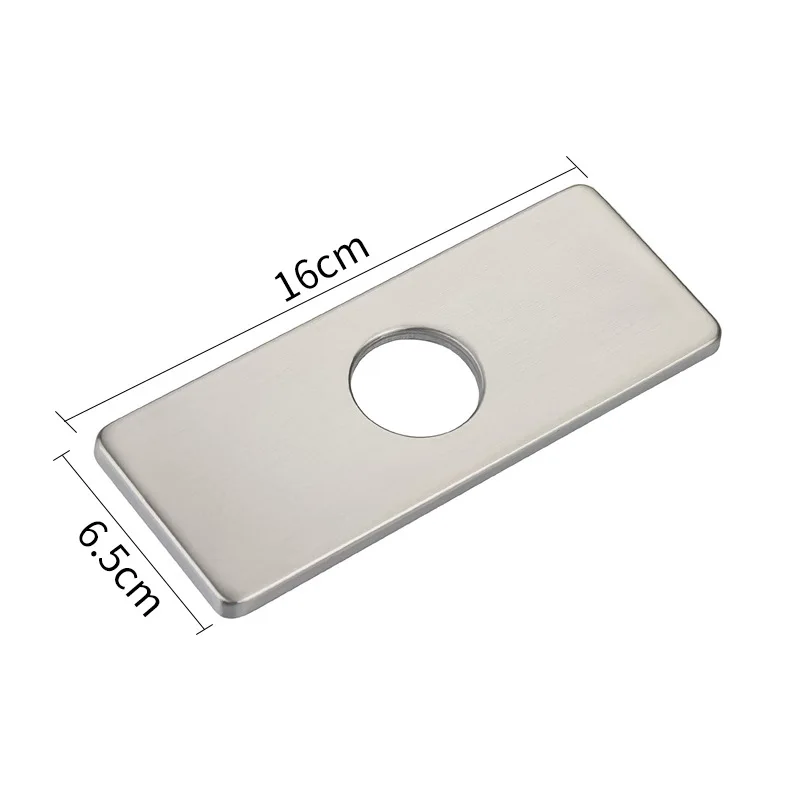 Bathroom Faucet Accessories Hole Cover Deck Plate 6 inch Bathroom Sink Unused Mounting Escutcheon