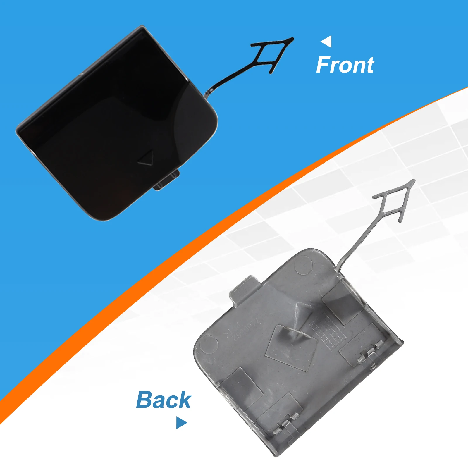 Car Rear Bumper Hook Cover Right Passenger Side For BMW X3 G01 G08 51127498525