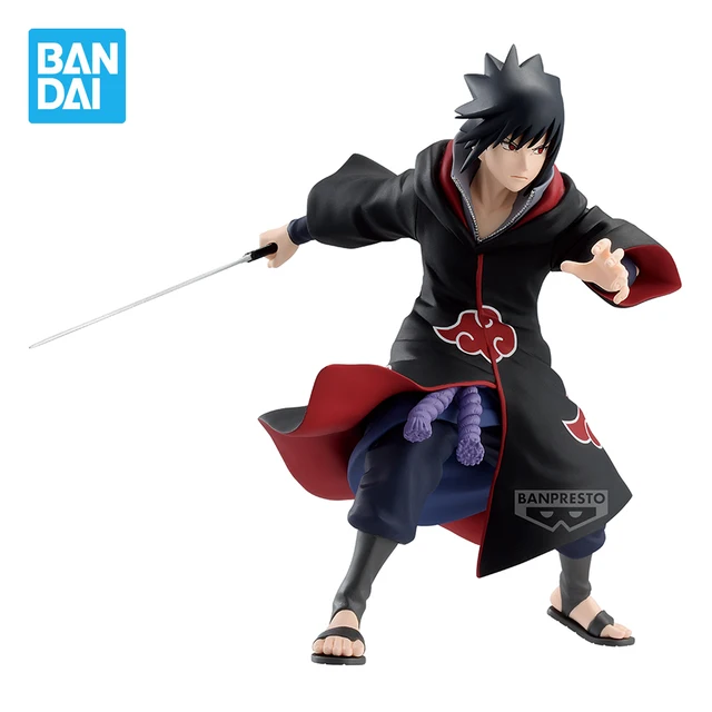 Banpresto-Figurines d'action en PVC Anime NarAAShippuden, Vibration Stars, Uchiha Sasuke, Figurines d'Auckland, Collection de jouets modèles, 150mm 1