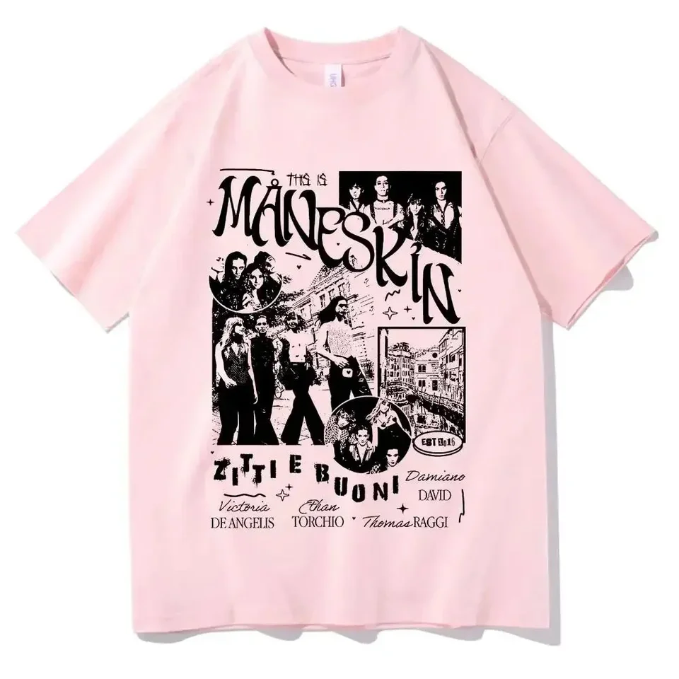 マネスキン ツアーTシャツ large Lサイズ MANESKIN マネスキン Tシャツ