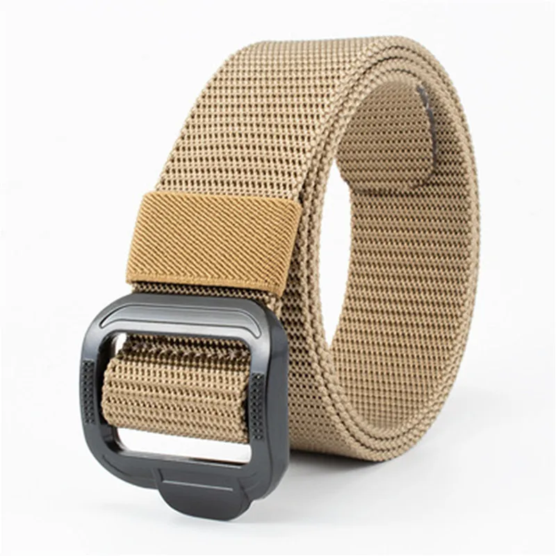 

2023 New Outdoor Men Tactical Belt Nylon Alloy Buckle Smooth Breathable Military Canvas Pants Youth Student Belt luxury belt