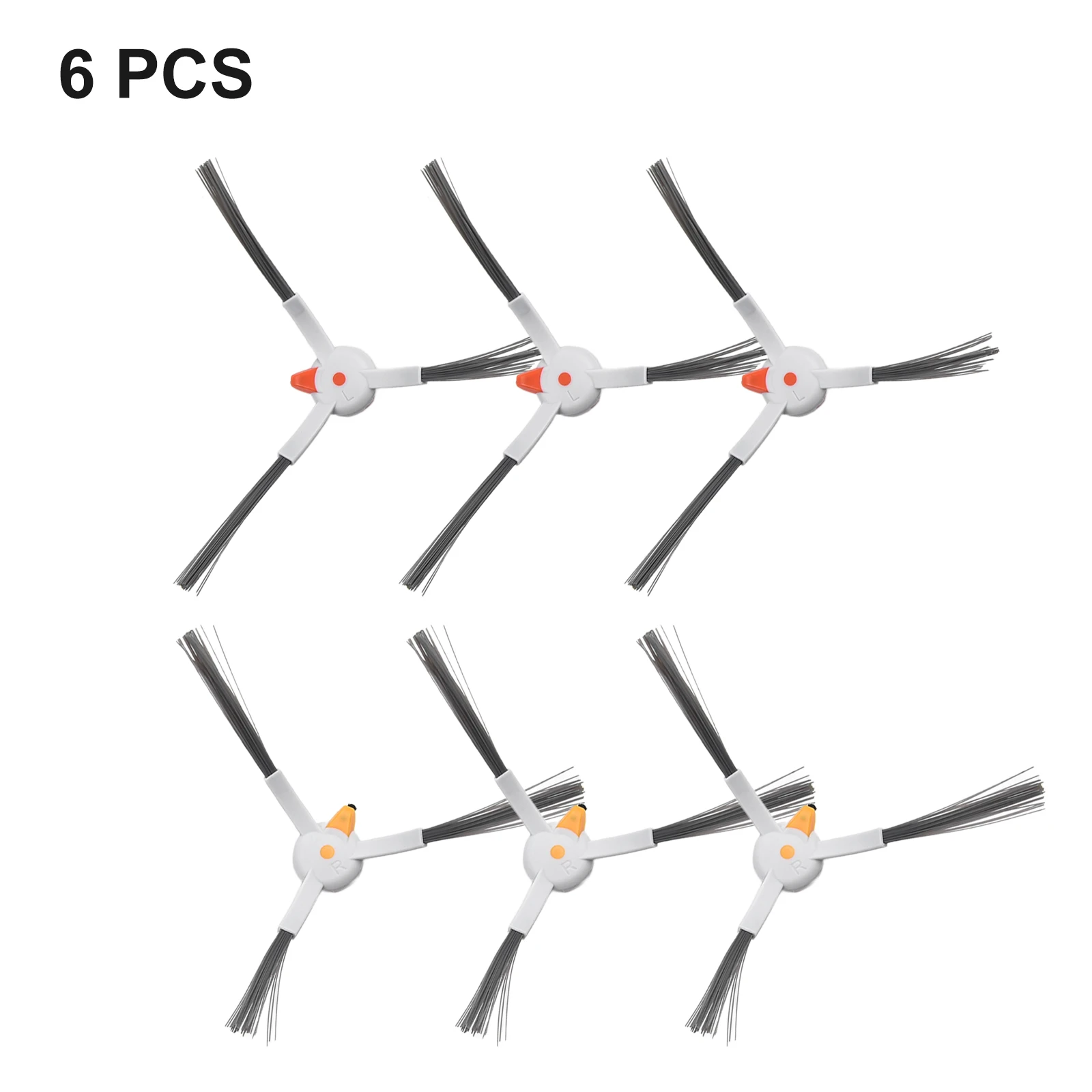 

6 шт., боковые щетки для пылесоса ABIR X5,X6,X8