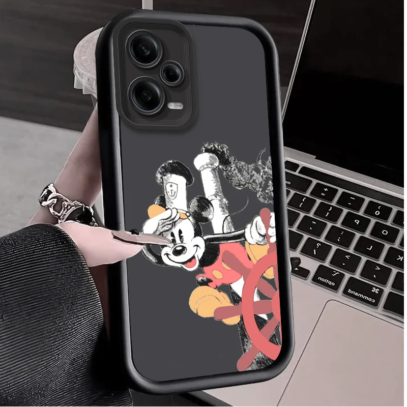 Minnie Disney Cute For Redmi K50 K40 K30 K20 12C 10C 9C 9At 9A Ultra Pro Prime Eye Ladder Phone Case