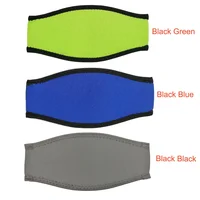 Logo Printing Neoprene Scuba Diving Mask Strap Cover Padded Protect Long Hair Band Strap Wrapper Club Store customized 1