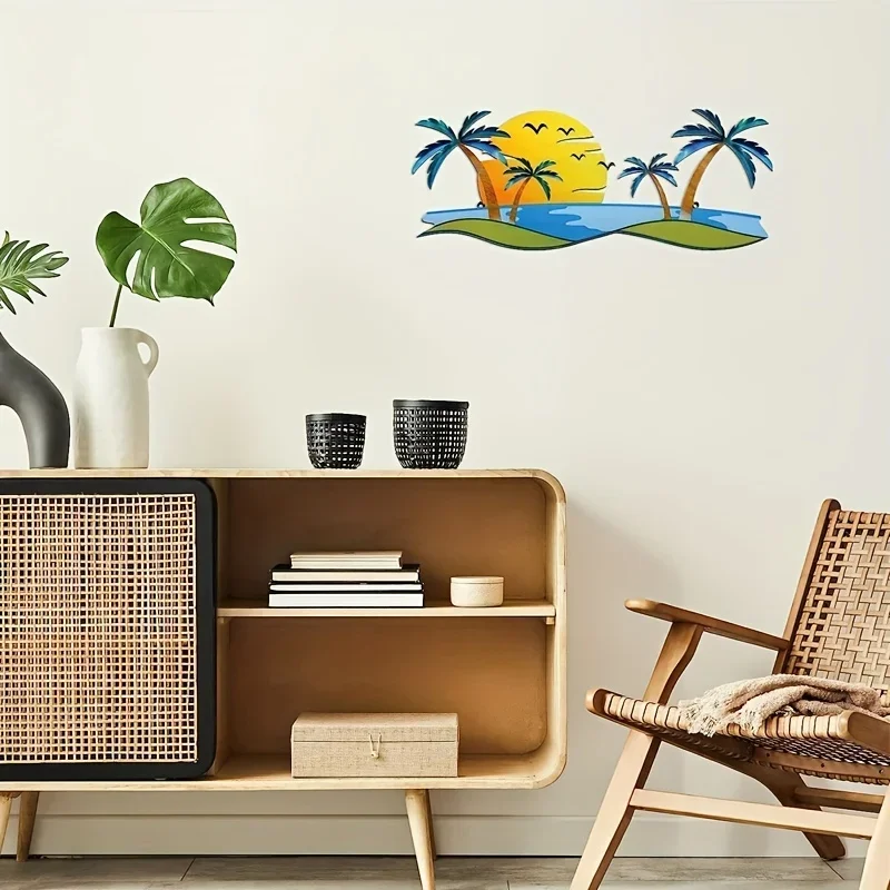 Tropical Palm Tree Wall Art 1 | Tropical Palm Tree Wall Art 2