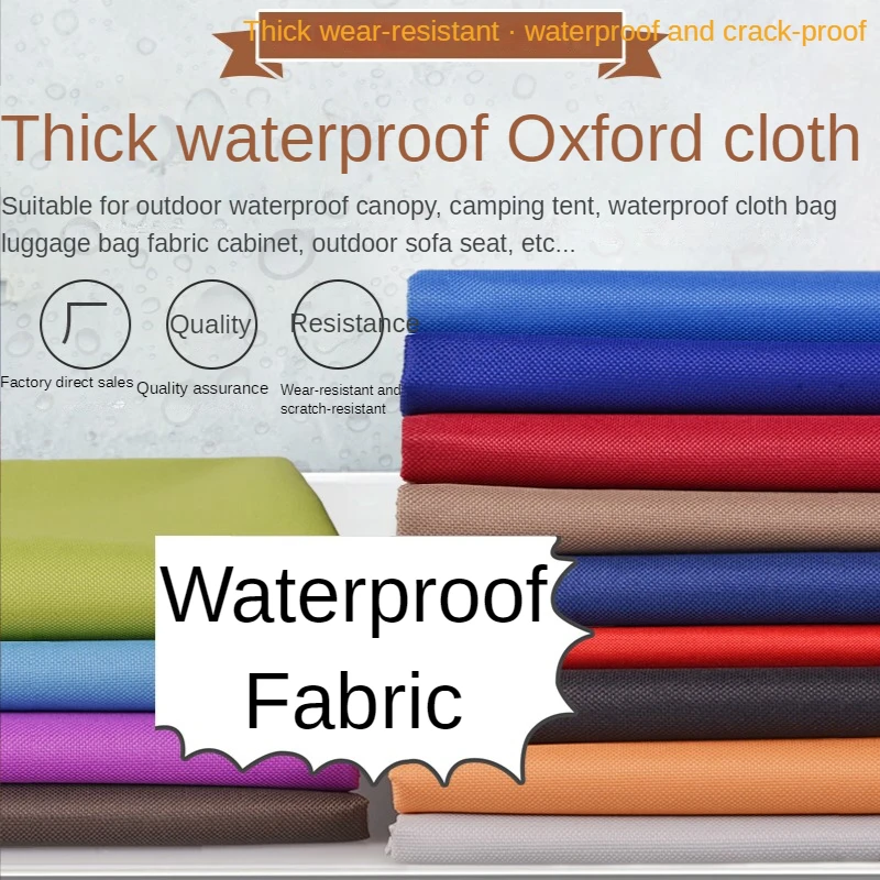 WaterproofFabric600DOxfordOutdoorByTheMeterforTentsCanopyDiySewingThickenedPVC
