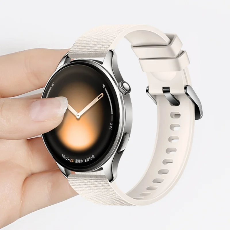 Original Silikonarmband für Xiaomi Watch 5 Sportarmband Ersatz-Uhrenarmband für Mi Watch S5 S4 46mm S3 S2 S1 Pro Active Band – Detail 6