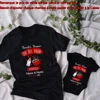 Personalised Our First Father's Day Family Matching Outfits Dad Shirts Baby Rompers Family Clothes First Father's Day Gift 5